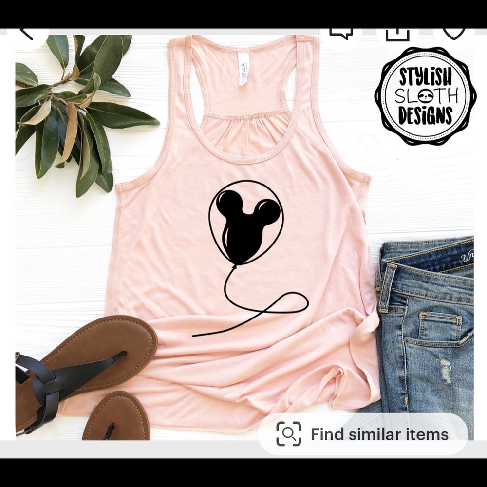 Women’s S Disney tank